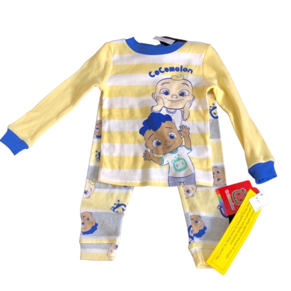 CoComelon Toddler’s 2-Piece Snug Fit Pajama Set Size 2T - Picture 1 of 10